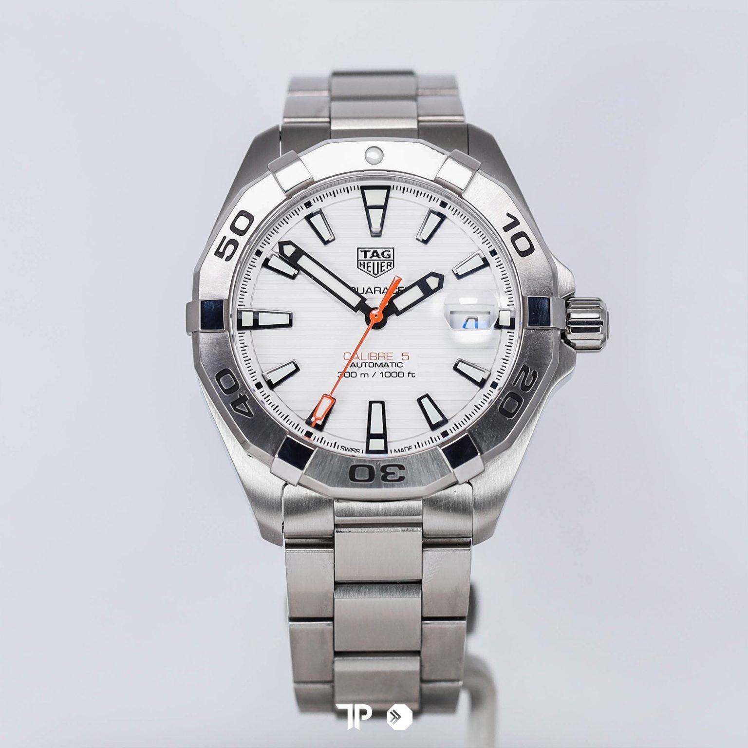TAG Heuer Aquaracer Cal 5 White 41mm (2024) – Pusat Jam Tangan Mewah