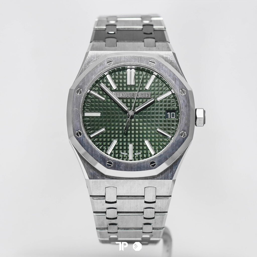 Audemars Piguet Royal Oak 15510 Green Dial 41mm (2023) – Pusat Jam ...