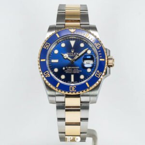 A4031 <span style="display:none;">Rolex</span> Submariner Two Tone Yellow Gold Blue Sunburst 40mm (2020)