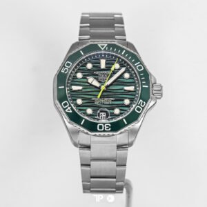 R518 <span style="display:none;">TAG Heuer</span> Aquaracer Professional 300 Green Bracelet 42mm LIKE NEW (2026)