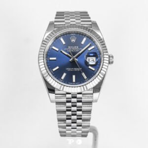 <span style="display:none;">Rolex</span> Datejust 41 Blue Dial Fluted Bezel Jubilee LIKE NEW (2026)