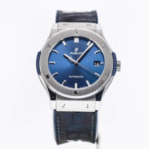<span style="display:none;">Hublot</span> Classic Fusion 45mm Blue Titanium Leather (2023)