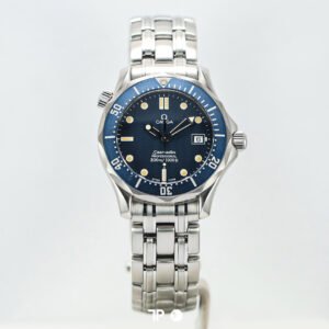 <span style="display:none;">Omega</span> Seamaster Diver Blue James Bond 007 Golden Eye 36mm