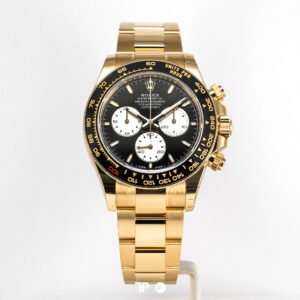 R622 <span style="display:none;">Rolex</span> Daytona Cosmograph 'Le Mans' Yellow Gold Black Dial LIKENEW (2025)