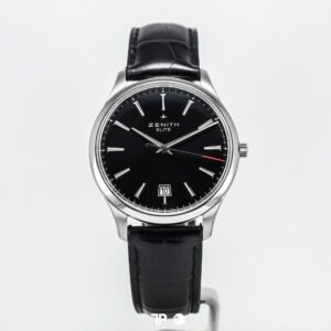 <span style="display:none;">Zenith</span> Captain Central Second Black 40mm