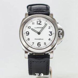 A4547 <span style="display:none;">Panerai</span> Luminor PAM114 White Dial Black Strap 44mm (2012)