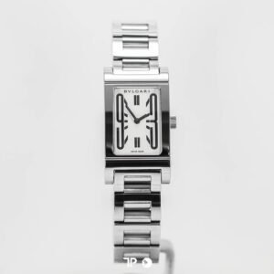 A4560 <span style="display:none;">Bvlgari</span> Rettangolo Quartz White Dial 21mm