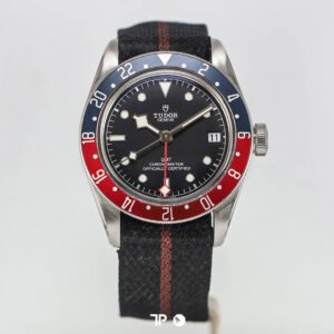 A4577 <span style="display:none;">Tudor</span> Blackbay GMT Pepsi Nylon Black Strap 41mm (2018)