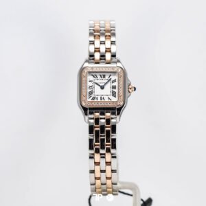 A2689 <span style="display:none;">Cartier</span> Panthere Small Size Two Tone Rose Gold Diamond Bezel NEW(2026)