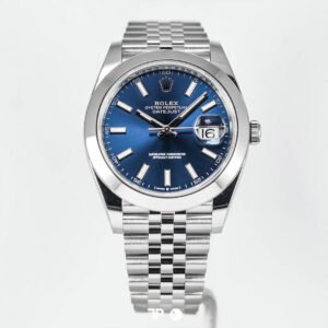 A4689 <span style="display:none;">Rolex</span> Datejust 41 Blue Dial Dome Bezel Jubilee NEW(2026)