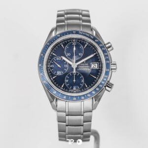A4734 <span style="display:none;">Omega</span> Speedmaster Day-Date Blue Chronograph 40mm (2009)