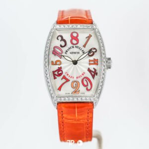 <span style="display:none;">Franck Muller</span> V32 Cintrée Curvex Crazy Hours Pastels White Gold NEW(2026)