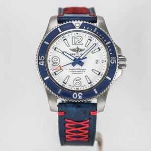 <span style="display:none;">Breitling</span> Superocean Automatic 42 White Dial Blue Bezel (2021)