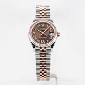 <span style="display:none;">Rolex</span> Datejust 31 Two Tone Rosegold Choco Dial Diamond on VI NEW(2026)