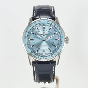 R849 (1) <span style="display:none;">Breitling</span> Navitimer Ice Blue GMT 41mm NEW(2026)