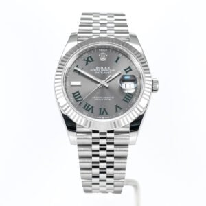 R874 <span style="display:none;">Rolex</span> Datejust 41 Wimbledon Fluted Bezel Jubilee NEW(2026)