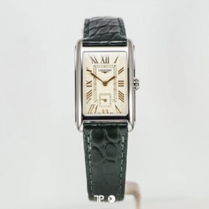 <span style="display:none;"> Longines</span> Dolcevita Green Leather Quartz 23mm NEW(2026)