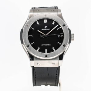 A5276 <span style="display:none;">Hublot</span> Classic Fusion Black Titanium 45mm NEW (2026)