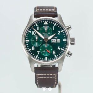 A4041 <span style="display:none;">IWC</span> Pilot Chronograph Green Dial Edition 41mm (2025)