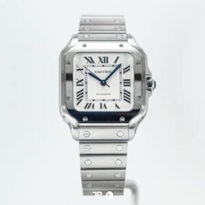 A5349 <span style="display:none;">Cartier</span> Santos Medium White 35mm (2024)