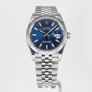 A5379 <span style="display:none;">Rolex</span> Datejust 36 Blue Fluted Bezel Jubilee (2024)