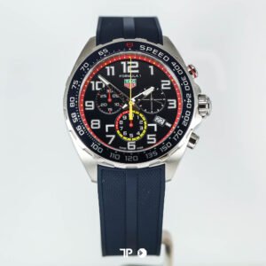 A5185 <span style="display:none;">TAG Heuer</span> Formula 1 Chronograph Redbull Special Edition Blue Rubber 43mm NEW(2026)