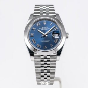 A5615 <span style="display:none;">Rolex</span> Datejust 41 Blue Smooth Bezel Jubilee NEW(2026)