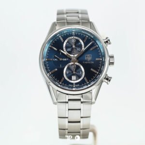 <span style="display:none;">TAG Heuer</span> Carrera Cal 1887 Blue Dial Bracelet 41mm (2015)