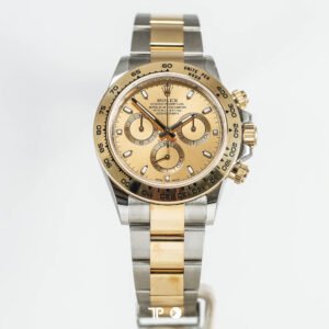 A6062 <span style="display:none;">Rolex</span> Daytona Twotone Yellow Gold Champagne Dial 40mm (2022)