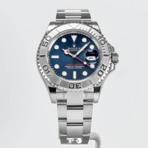 A6125 <span style="display:none;">Rolex</span> Yacht-Master 40mm Blue Dial Platinum Bezel NEW(2026)
