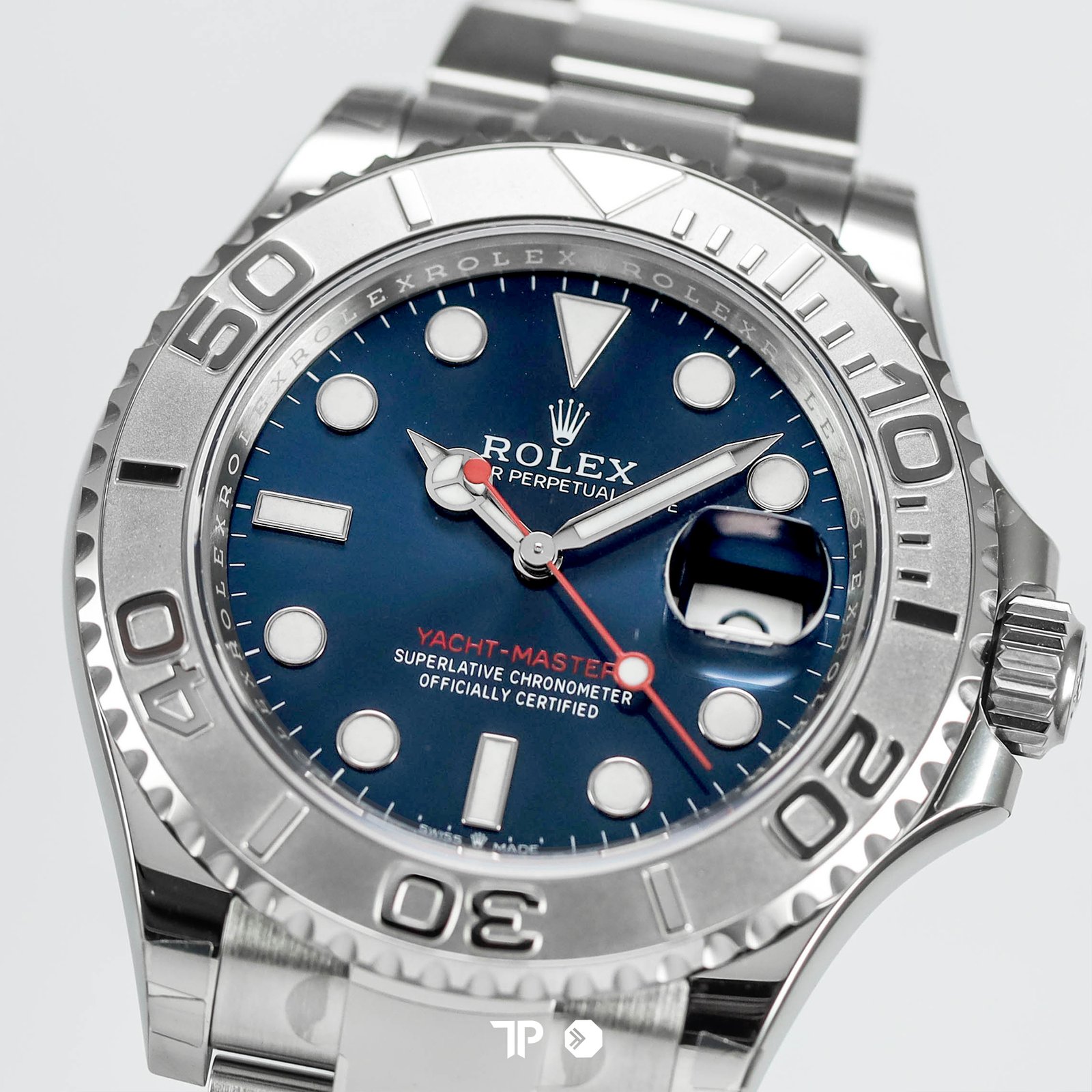 <span style="display:none;">Rolex</span> Yacht-Master 40mm Blue Dial Platinum Bezel NEW(2026) - Image 2