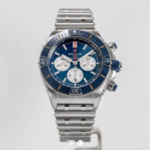A6172 <span style="display:none;">Breitling</span> Super Chronomat B01 44 Blue Dial Chronograph (2021)