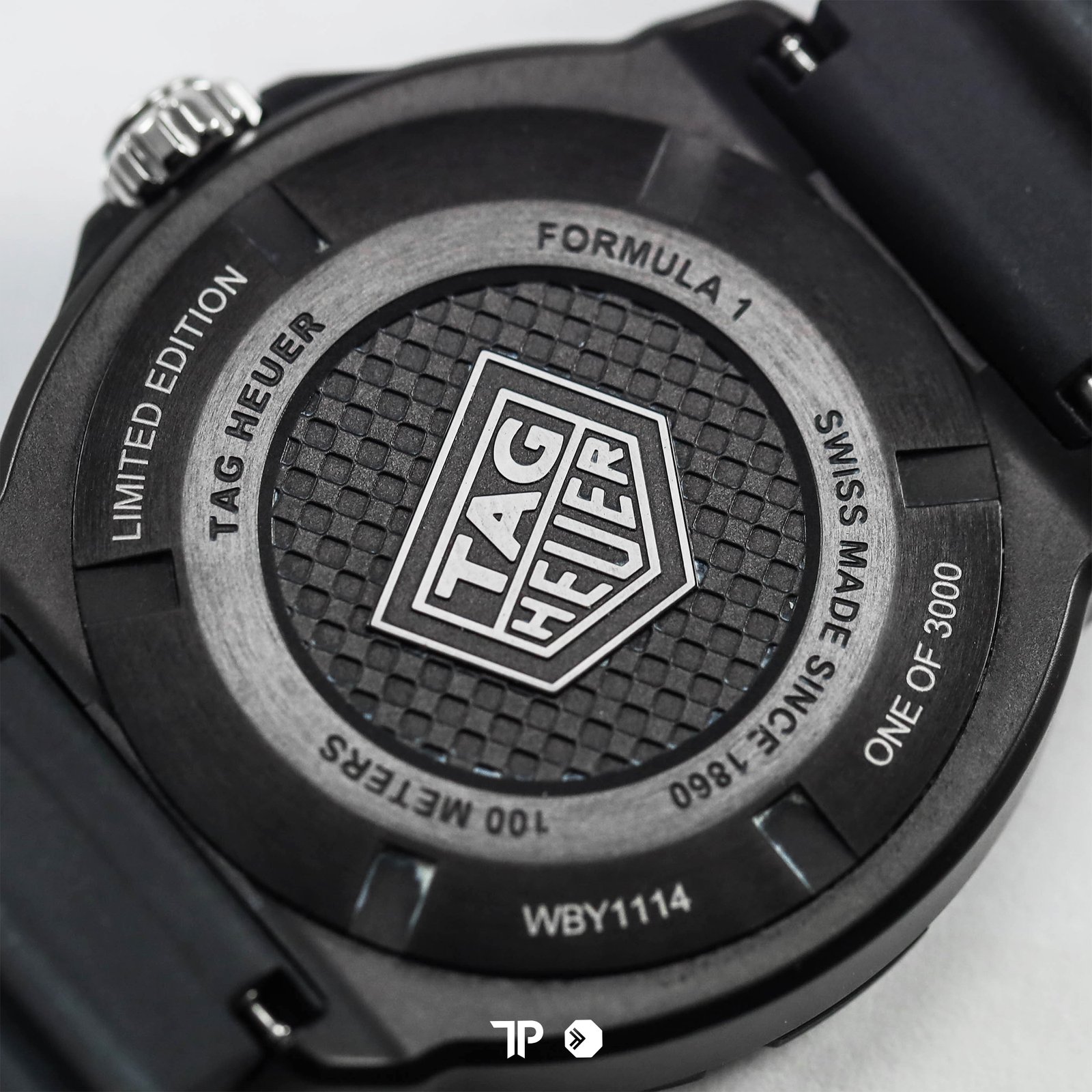 <span style="display:none;">TAG Heuer</span> Formula 1 Solargraph Black Red DLC Rubber 38mm (2025) - Image 5