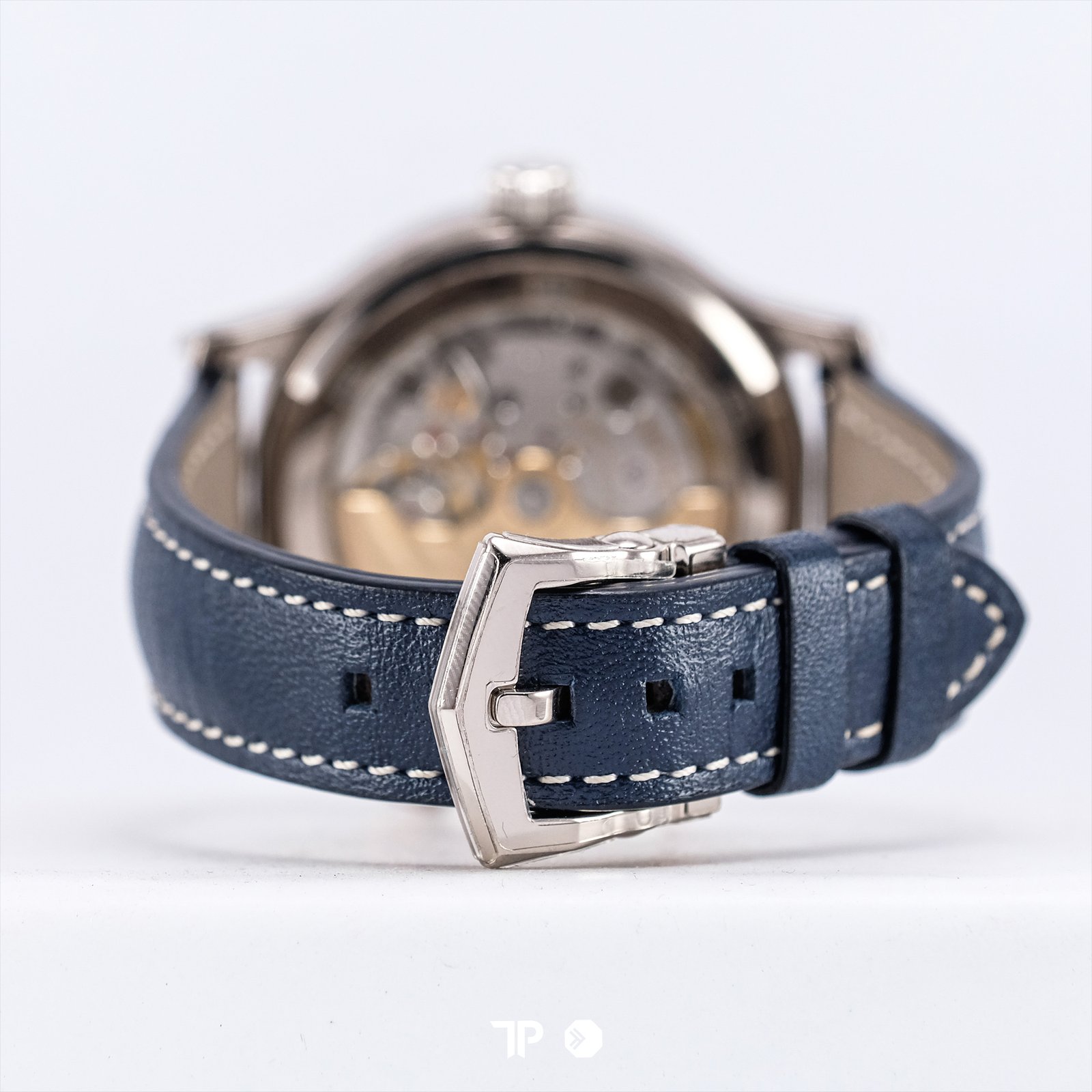 <span style="display:none;">Patek Philippe</span> Calatrava Pilot Travel Time White Gold 7234G-001 Blue Dial 37.5mm (2023) - Image 6